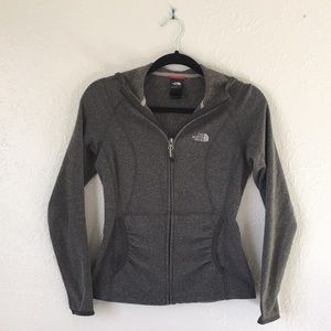 Northface polartec grey xs hoodie